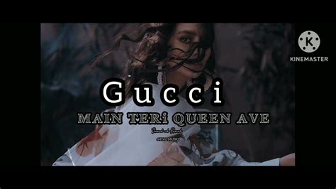 gucci song tiktok|mai teri queen song.